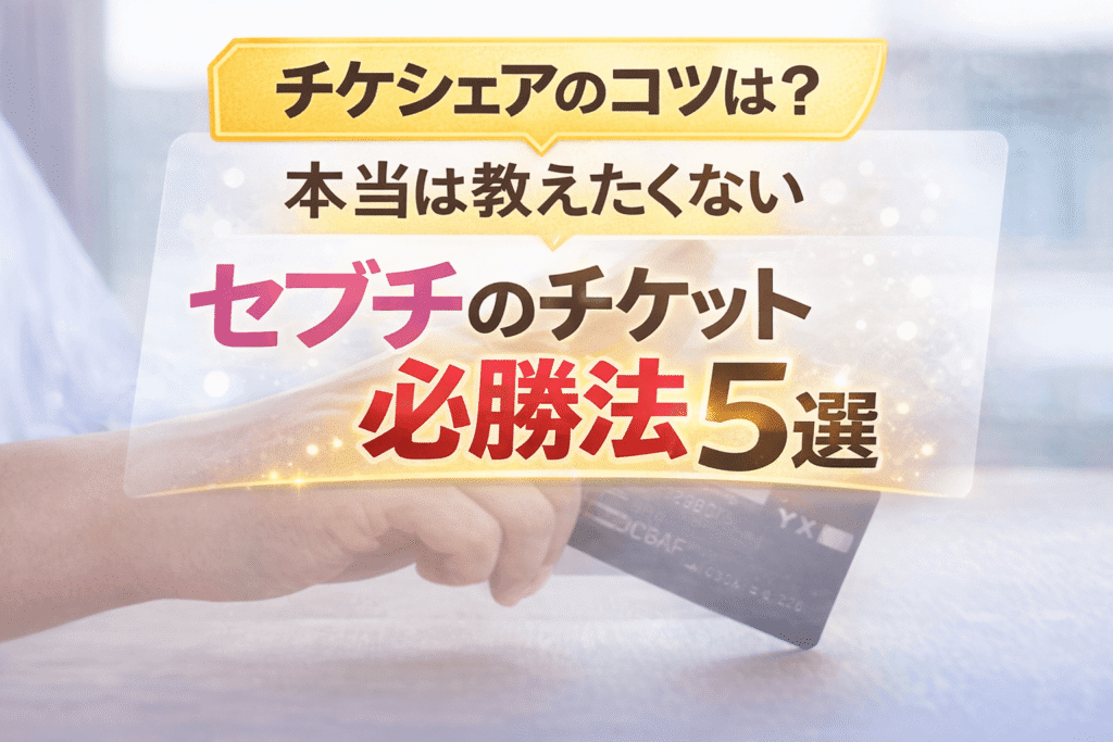 チケシュアのコツ